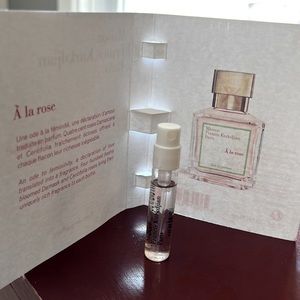 Maison Francis Kurkdjian Paris À la rose